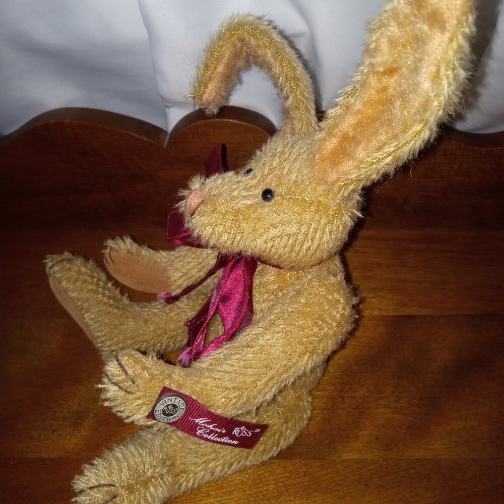 Russ Mohair Bear - Picture 2 of 9